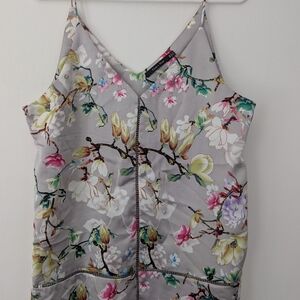 Floral Sleeveless Top
